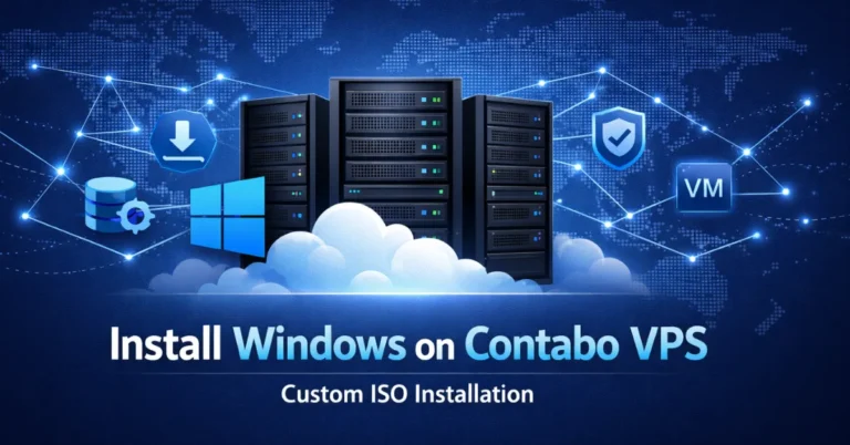 Install Windows on Contabo VPS for free in 2026 with step-by-step setup guide