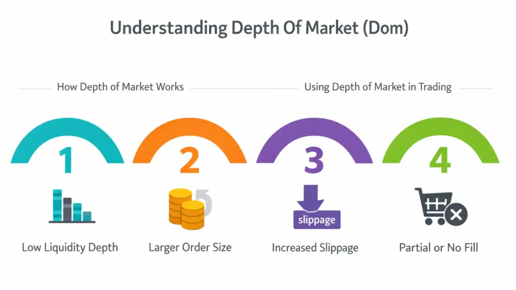 Guide to Scaling Arbitrage Safely: Avoid These 7 Deadly Mistakes When Increasing Volume 5 Visual explaining liquidity risk when order size grows faster than available market depth